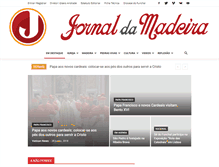 Tablet Screenshot of jornaldamadeira.com